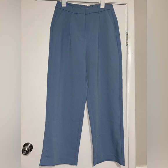 Old Navy Pants - Old Navy Extra High Rise Light (Sky) Blue Women's Taylor Wide Leg Trouser